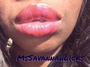 MsSavannahLicks