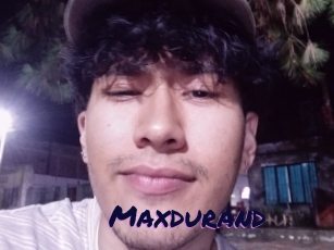 Maxdurand