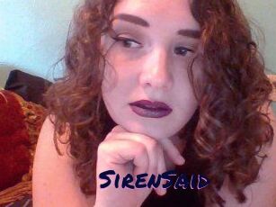 SirenSaid